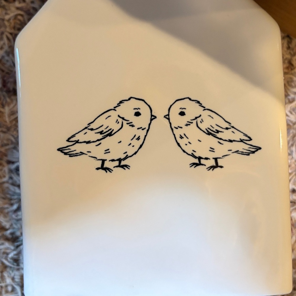 Rae Dunn MAMA BIRD birdhouse - Picture 4 of 4